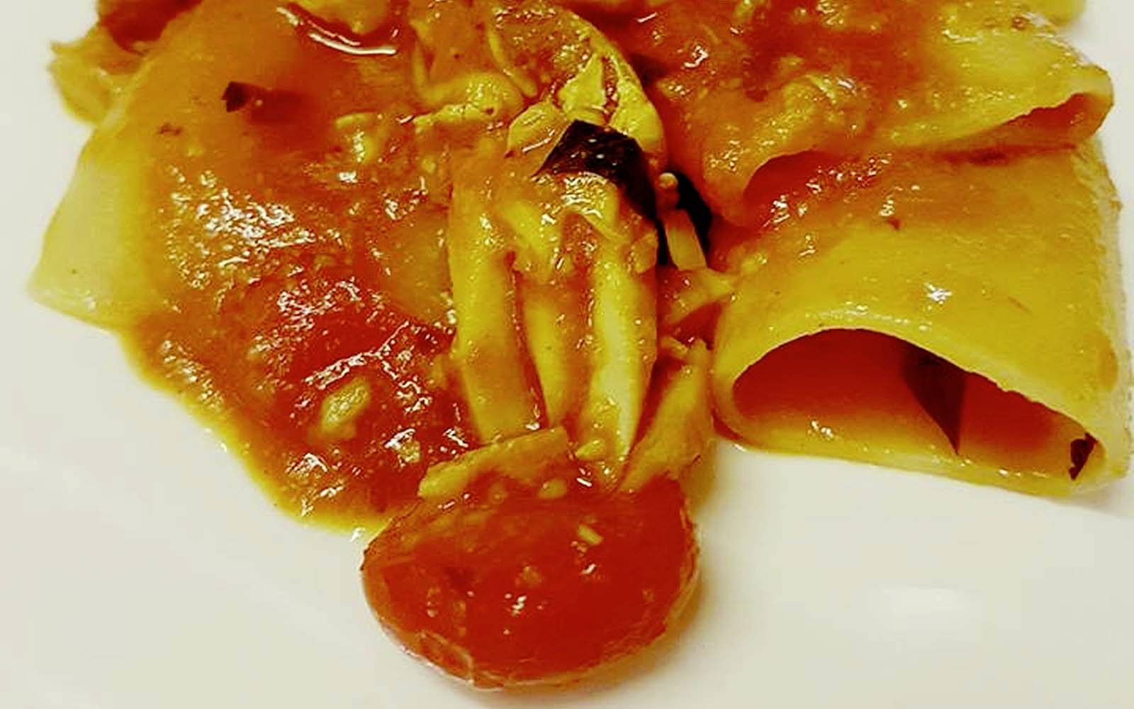 paccheri col mare