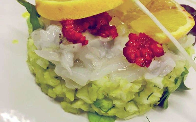 Cuttlefish panzanella